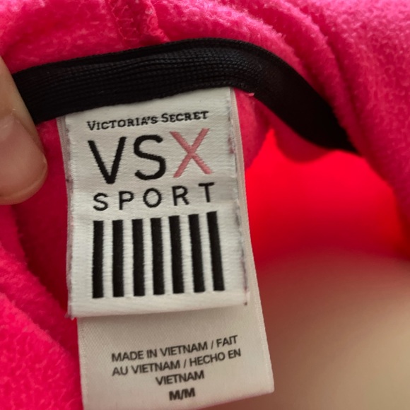 Victoria Secret Sport Fleece Hoodie - Sz Medium - Picture 6 of 9